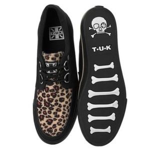 Black & Leopard Vegan VLK Sneaker 8